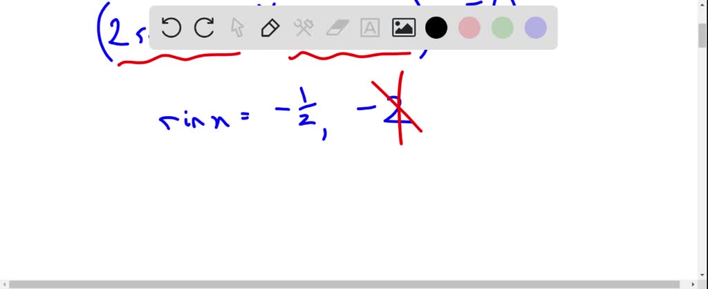 SOLVED: Find all solutions of the equation in the interval [0, 2Ï