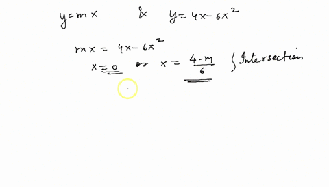 a-there-is-a-line-through-the-origin-that-divides-the-region-bounded-by-the-parabola-y4x6x2and-the-x-axis-into-two-regions-with-equal-area-what-is-the-slope-of-that-line-b-sketch-the-region-37907