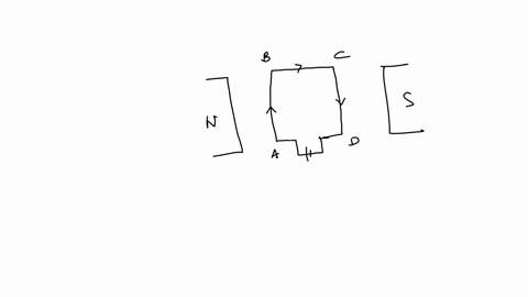 a-rectangular-coilwith-corners-labeled-abcdof-length-l-and-width-w-is-placed-in-a-magnetic-field-b-as-shown-in-figure-22-3if-there-is-a-current-i-flowing-through-this-coil-what-is-the-magnit-89157