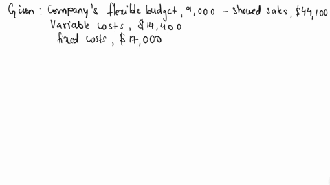 a-companys-flexible-budget-for-9000-units-of-production-showed-sales-44100-variable-costs-14400-and-fixed-costs-17000-the-variable-costs-expected-if-the-company-produces-and-sells-17000-unit-28428