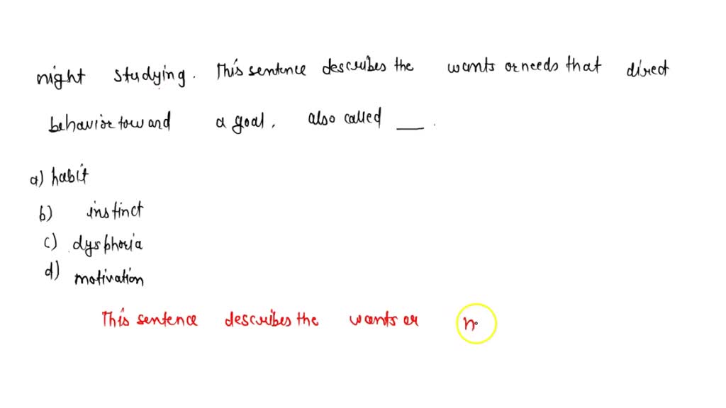 SOLVED Otta is so driven to a school psychologist that they