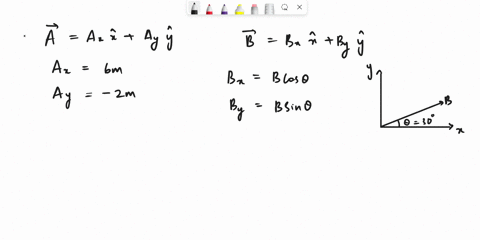 vector-a-has-components-ax-6-m-and-ay-2-m-vector-b-has-a-magnitude-of-8-m-and-makes-an-angle-of-30with-respect-to-the-positive-x-axis-find-the-magnitude-of-the-vector-c-2a-b-90462