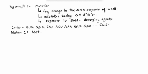 the-diagram-below-shows-the-normal-sequence-of-a-particular-protein-along-with-several-mutant-versions-for-each-mutant-refer-to-the-genetic-code-and-then-explain-what-mutation-occurred-with-87758