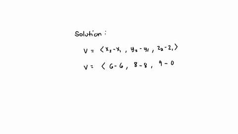 consider-the-following-vector-mathbfv-with-initial-point-680-and-terminal-point-689-graph-graph-description-the-x-y-z-coordinate-system-is-given-there-is-1-vector-on-the-graph-the-vector-starts-at-6-b