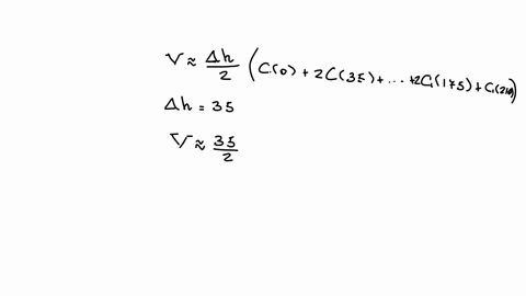 the-circumference-of-tree-at-different-heights-above-the-ground-given-the-table-below-assume-that-all-horizontal-cross-sections-of-the-tree-are-circles-estimate-the-volume-of-the-tree-using-88886
