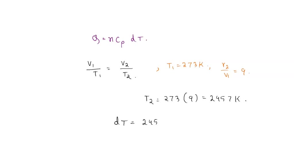 SOLVED: 2.A balloon filled with 0.5 mol of an ideal gas contracts ...