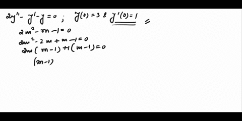 solve-the-initial-value-problem-2y-y-9-0-with-y0-3-and-y-0-1-65306