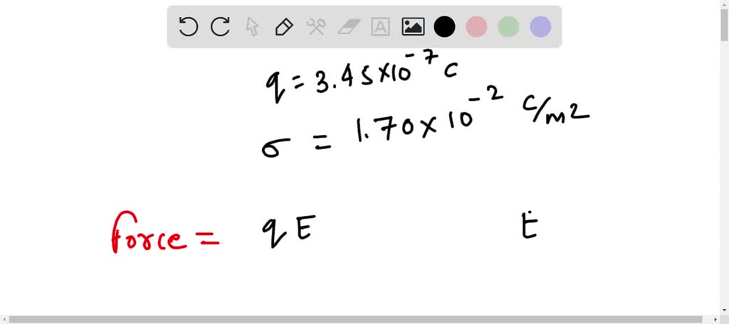 SOLVED: Calculate the magnitude of the force exerted on a charge q = 3. ...