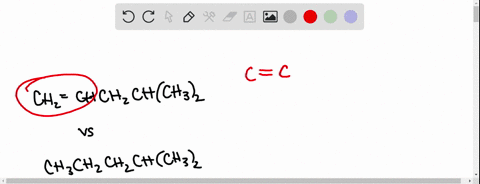 how-could-ir-spectroscopy-be-used-to-distinguish-between-the-following-pair-of-compounds-ch2chch2chch32-and-ch3ch2ch2chch32-90194