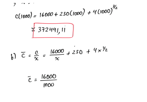 if-cx-is-the-cost-of-producing-x-units-of-a-commodity-then-the-average-cost-per-unit-is-cx-cxx-consider-the-cost-function-cx-given-below-cx-16000-230x-4x32-a-find-the-total-cost-at-a-product-97361