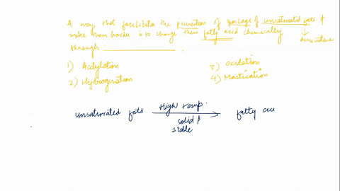16-lo-57-a-way-to-prevent-spoilage-of-unsaturated-fats-and-make-them-harder-is-to-change-their-fatty-acids-chemically-through-a-acetylation-c-oxidation-b-hydrogenation-d-mastication-25043