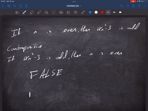 consider-the-statement-if-n-is-even-then-4n-3-is-odd_-the-contrapositive-of-the-given-statement-is-if-4n2-3-is-odd-then-n-is-even_-1-true-2-false-63655