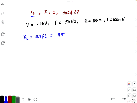 for-the-circuit-given-below-the-approximate-value-of-reactance-impedance-current-and-power-factor-is-respectively-r-100-ohms-h-2oov-s0hz-vg1-a_-35-ohms-90-ohms-1-amperes-314-ohms-1048-ohms-1-13463