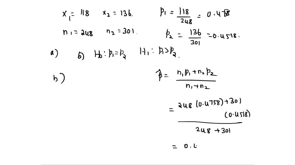 SOLVED: Conduct a test at the Î± = 0.05 level of significance by ...