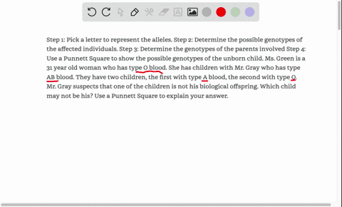 step-1-pick-a-letter-to-represent-the-alleles-step-2-determine-the-possible-genotypes-of-the-affected-individuals-step-3-determine-the-genotypes-of-the-parents-involved-step-4-use-a-punnett-26915