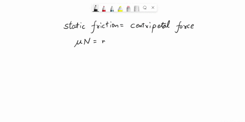 a-car-travels-at-17ms-without-skidding-around-a-35m-radius-unbanked-curve-what-is-the-minimum-value-of-the-static-friction-coefficient-between-the-tires-and-the-road-92264