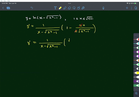 find-the-arc-length-of-the-curve-below-on-the-given-interval-y-in-x-for-1xv401-hint-integrate-with-respect-t0-y-76619