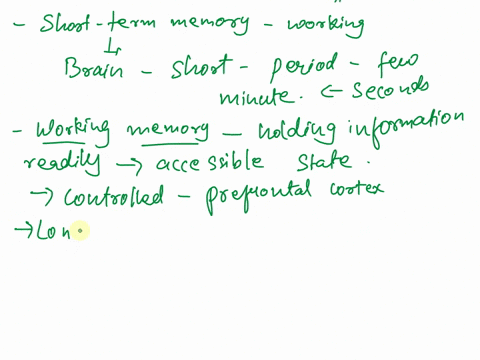 1) Explain what we mean by