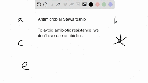 which-of-the-following-scenarios-represents-a-violation-of-good-antimicrobial-stewardship-choose-one-a-aggressively-treating-a-case-of-necrotizing-fasciitis-with-broad-spectrum-antibiotics-b-96474