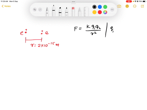 the-protons-in-a-nucleus-are-approximately-2-1015-m-apart-consider-the-case-where-the-protons-are-a-distance-d-185-1015-m-apart-calculate-the-magnitude-of-the-electric-force-in-n-between-two-12295