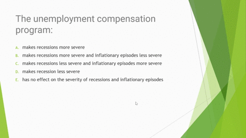 the-unemployment-compensation-program-a-makes-recessions-more-severe-b-makes-recessions-more-severe-and-inflationary-episodes-less-severe-c-makes-recessions-less-severe-and-inflationary-epis-75354