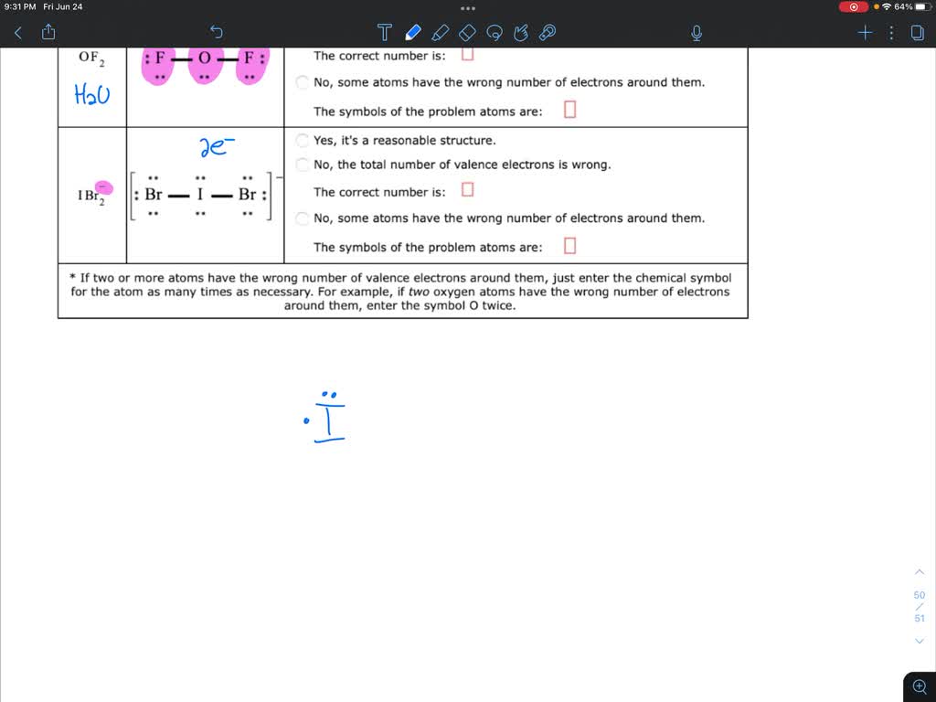 SOLVED Decide Whether The Lewis Structure Proposed For Each Molecule 