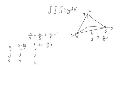 1-point-evaluate-the-triple-integral-xydv-where-e-is-the-solid-tetrahedon-with-vertices-000-400050008-17423