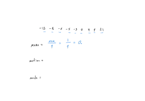 find-the-mean-the-median-and-the-mode-if-any-for-the-given-data-12-8-5-5-3-04-921-0-mean-012-median-5-mode-5-b-mean-011-median-3-mode-5-mean-010-median-5-mode-5-d-mean-013-median-33-mode-5-63533