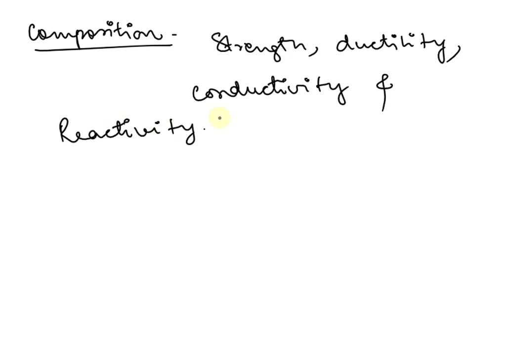 Explain how the composition and structure of materials influence the