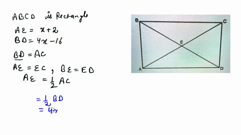 4. As shown in the diagram of rectangle ABCD below,...