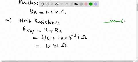 fill-in-the-following-table-first-calculate-the-ammeter-current-using-the-provided-formula-hint-you-will-need-to-figure-out-the-resistance-of-the-ammeter-since-the-ammeter-is-created-by-the-38478