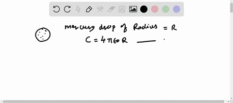 a-spherical-drop-of-mercury-of-radius-r-has-a-capacitance-given-by-c40rc40r-if-two-such-drops-combine-to-form-a-single-larger-drop-the-capacitance-of-the-new-drop-is-select-one-a-20r20r-b-70-68533