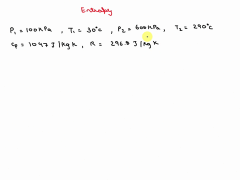 nitrogen-is-compressed-by-an-adiabatic-compressor-from-100-kpa-and-30-c-to-600-kpa-and-290-c-calculate-entropy-generation-for-this-process-in-kjkgk-2nitrogen-is-compressed-by-an-adiabatic-co-44733