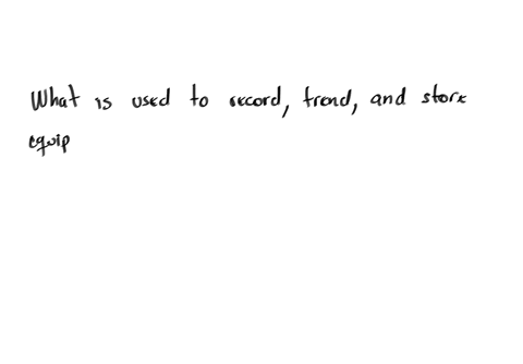 what-is-used-to-record-trend-and-store-equipment-data-c-trend-graph-a-maintenance-log-b-gantt-chart-d-scatter-graph