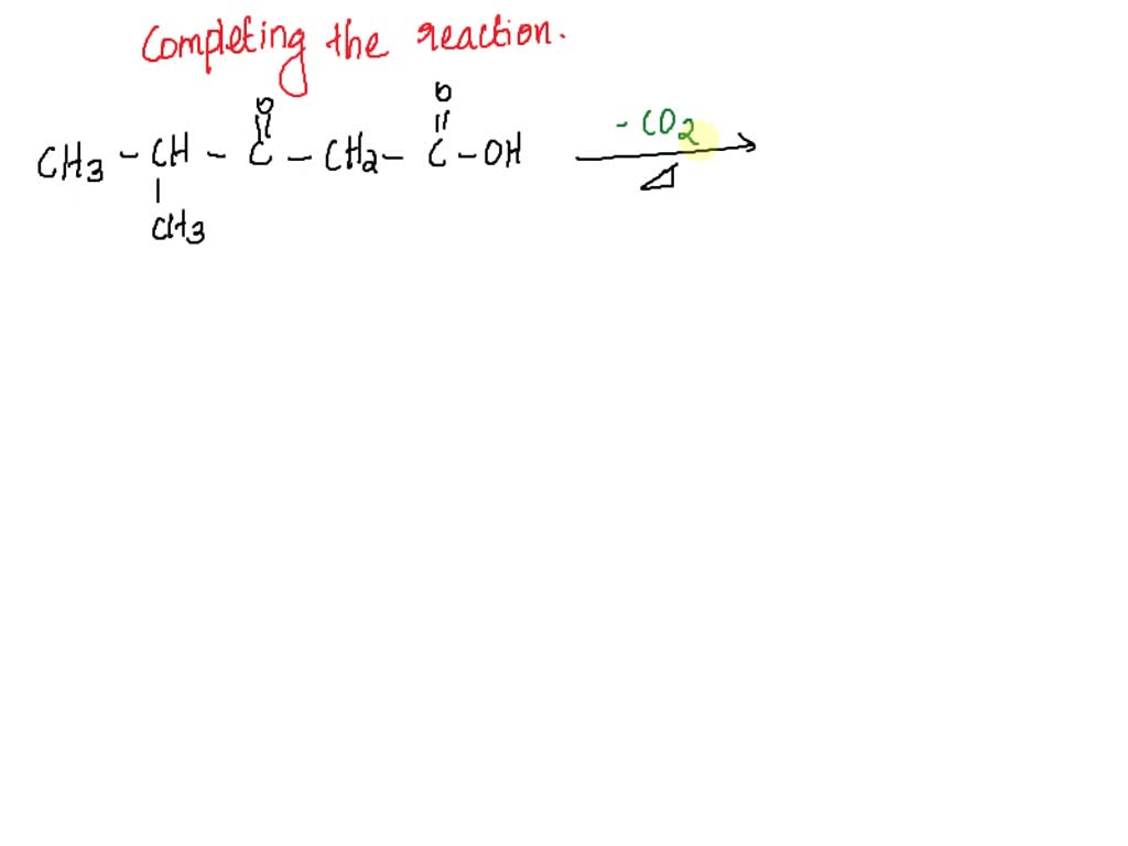 SOLVED Draw the remaining product of the reaction. heat H2C=CHOH CH3