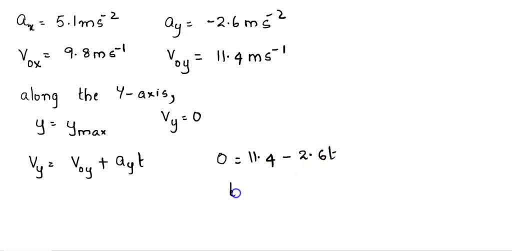 SOLVED: A cart is propelled over an X-Y plane with acceleration ...