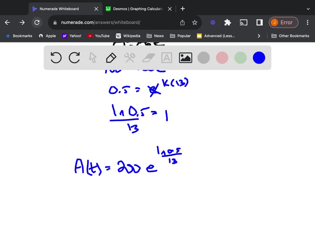 The rate of decay of an Iodine-123 isotope is proportional to the ...