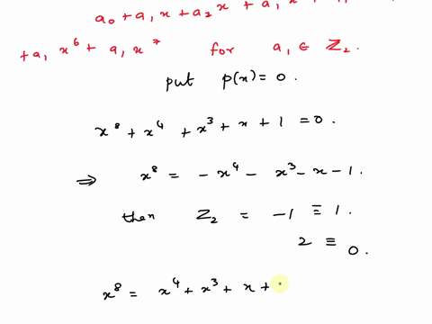 the-invmixcolumns-transformation-of-aes-consists-of-matrix-vector-multiplication-in-the-field-gf28-with-irreducible-polynomial-px-xbxax-3x1-as-well-during-the-decryption-of-aes-let-bax-bo-be-41754