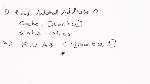 for-the-given-sequence-of-word-addresses-show-the-sequence-hits-and-misses-along-with-the-cache-contents-at-each-reference-the-cache-is-fully-associative-and-supports-2-word-block-size-ie-ea-87132