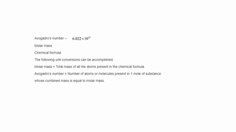 avogadros-number-molar-mass-and-the-chemical-formula-of-a-compound-are-three-useful-conversion-factors-what-unit-conversions-can-be-accomplished-using-these-conversion-factors-2