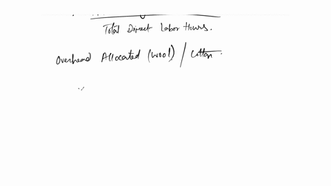 exercise-17-3-ecofabrics-has-budgeted-overhead-costs-of-963900-it-has-allocated-overhead-on-a-plantwide-basis-to-its-two-products-wool-and-cotton-using-direct-labor-hours-which-are-estimated-86907