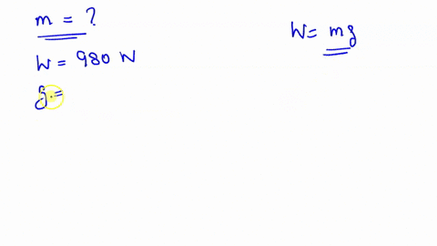 find-the-mass-of-an-object-whose-weight-on-earth-is-980-n