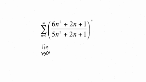 20-test-the-series-for-convergence-or-divergence-sum_n1inftyleftfrac6-n22-n15-n22-n1rightn
