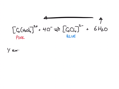 given-the-endothermic-equilibrium-reaction-below-where-the-cobalt-complex-ion-on-the-reactant-side-is-pink-and-the-cobalt-chloride-ion-product-is-blue-answer-the-following-questions-cohzoa2-25086