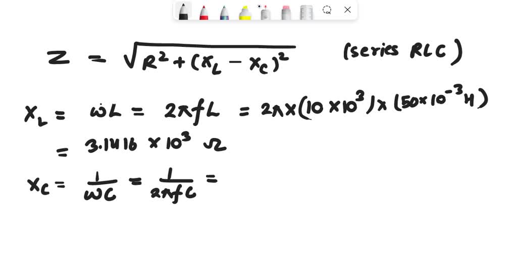 SOLVED Calculate the input impedance of a circuit containing a