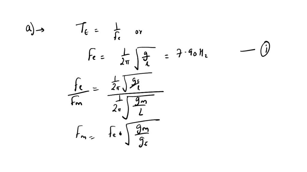 SOLVED Problem 5 Two different simple harmonic oscillators have the