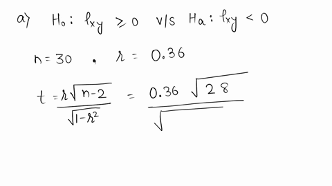 consider-the-following-competing-hypotheses-exy-qxy-the-sample-consists-of-30-observations-and-the-sample-correlation-coefficient-is-036-you-may-find-it-useful-to-reference-the-t-table-a-1-c-21535