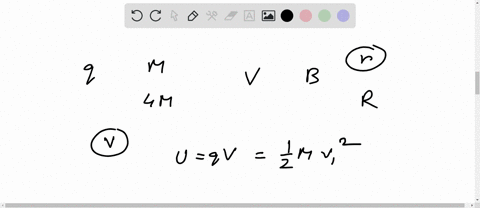 lons-having-equal-charges-but-masses-of-m-and-4m-are-accelerated-through-the-same-potential-difference-and-then-enter-a-uniform-magnetic-field-perpendicular-to-their-path-if-the-heavier-ions-20269