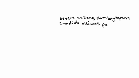 the-infant-in-the-photo-above-was-born-approximately-2-months-ago-and-began-developing-severe-eczema-despite-no-exposure-to-a-known-allergen-in-addition-to-this-the-infants-platelets-were-also-noted-t