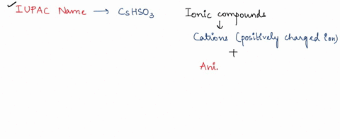 what-is-the-correct-iupac-name-for-cshso3-75474